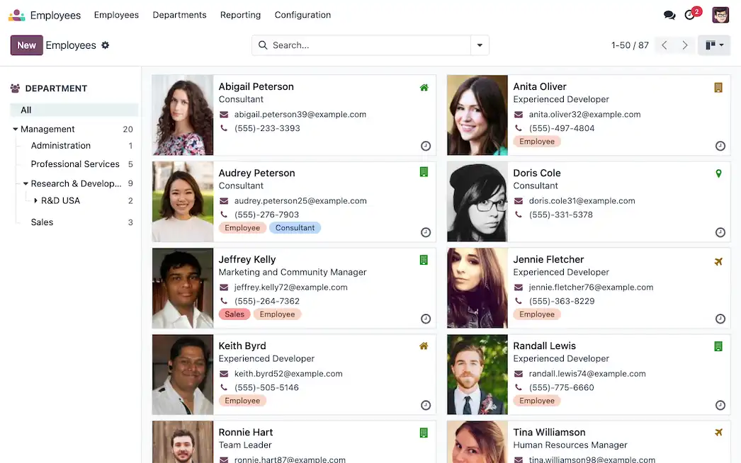 odoo HR module